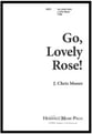 Go, Lovely Rose TTBB choral sheet music cover